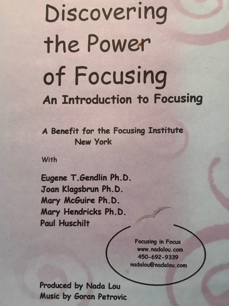 DISCOVERING THE POWER OF FOCUSING